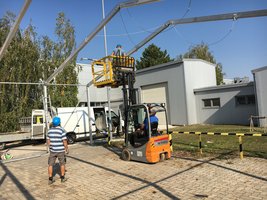 Raktársátor 12,5 méter széles-56