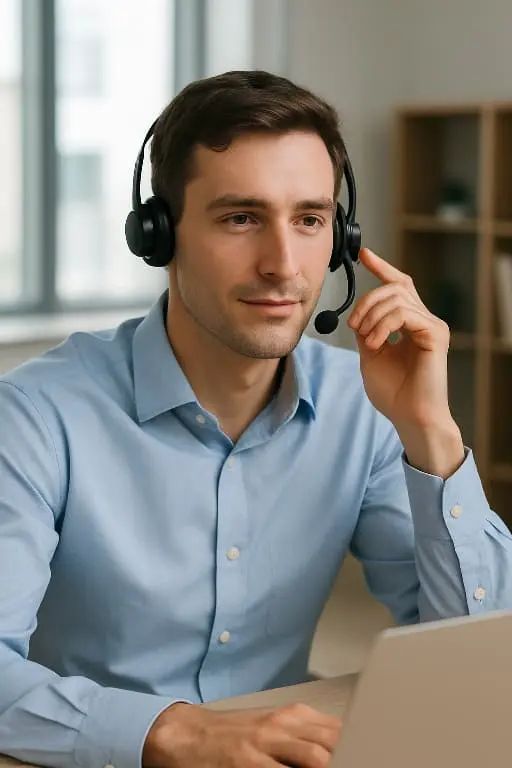 Kapcsolatfelvétel telefonon vagy e-mailben